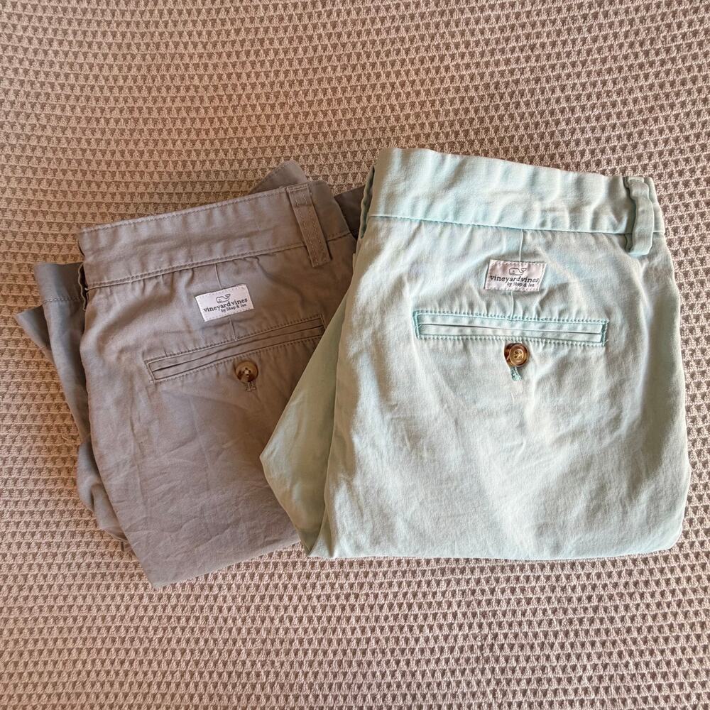 2 pairs of Vineyard Vines‎ Mens 8" STRETCH BREAKER SHORT  Performance size 30